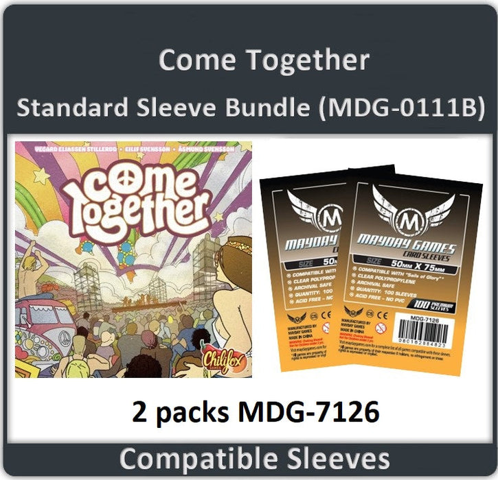 "Come Together" Compatible Card Sleeve Bundle - for just $5.50! 