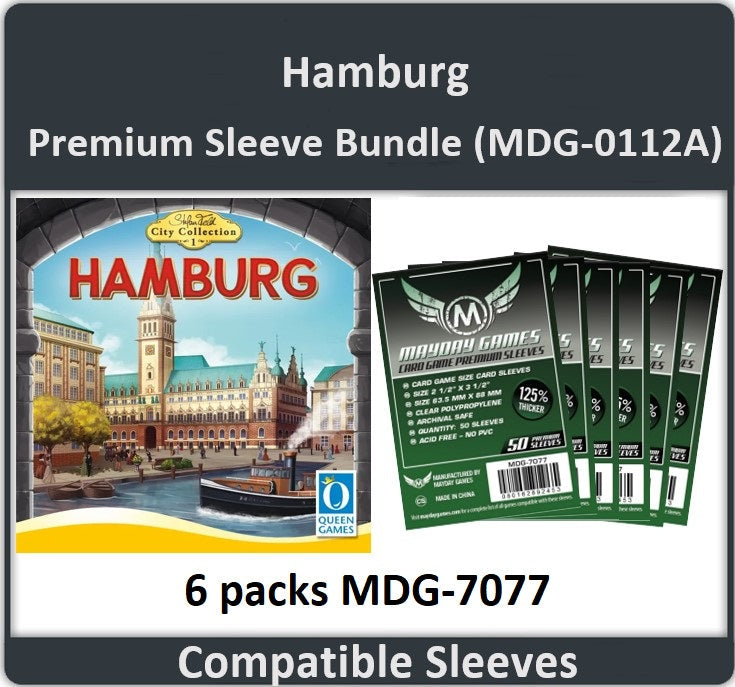 "Hamburg" Compatible Card Sleeve Bundle - for just $8.25! 