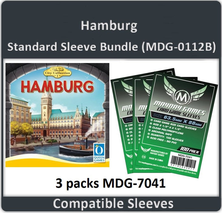 "Hamburg" Compatible Card Sleeve Bundle - for just $8.25! 