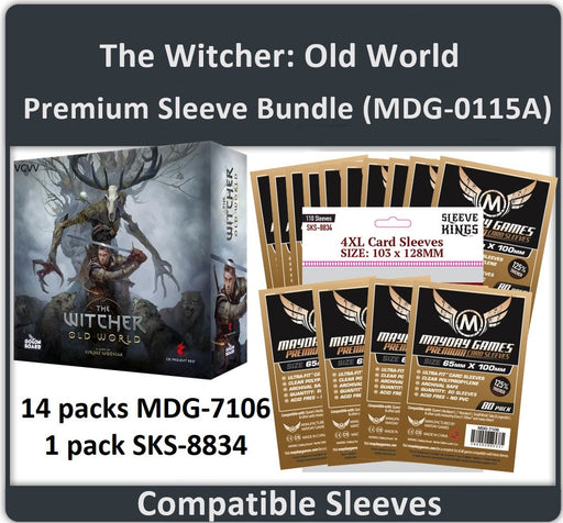 "The Witcher: Old World" (2023 Kickstarter All-In) Compatible Card Sleeve Bundle - for just $48! 