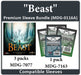 "Beast" Compatible Card Sleeve Bundle - for just $7.50! 