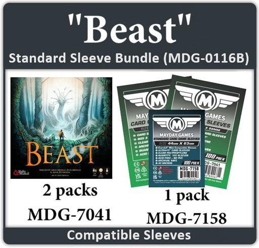 "Beast" Compatible Card Sleeve Bundle - for just $7.50! 