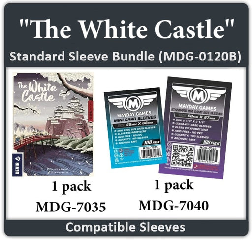 "The White Castle" Compatible Card Sleeve Bundle - for just $4.75! 