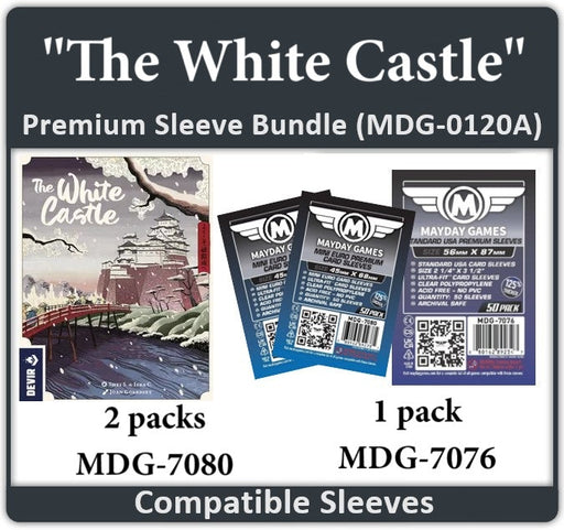 "The White Castle" Compatible Card Sleeve Bundle - for just $4.75! 