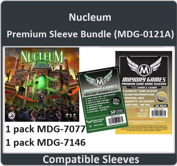 "Nucleum" Compatible Card Sleeve Bundle - for just $6.75! 