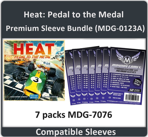 "Heat: Pedal to the Metal" Compatible Card Sleeve Bundle - for just $11! 