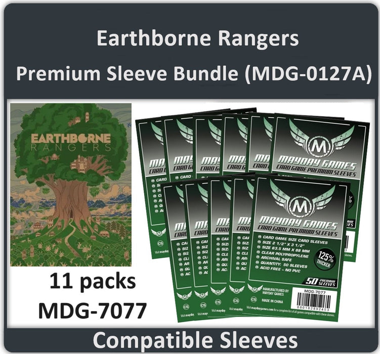 "Earthborne Rangers" Compatible Card Sleeve Bundle - for just $16.50! 