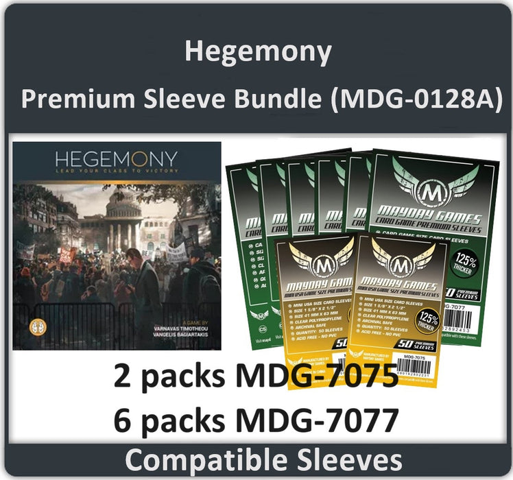 "Hegemony" Compatible Card Sleeve Bundle - for just $10.25! 