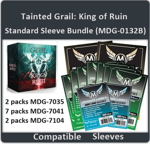 "Tainted Grail: Kings of Ruin" Compatible Card Sleeve Bundle - for just $32.25! 
