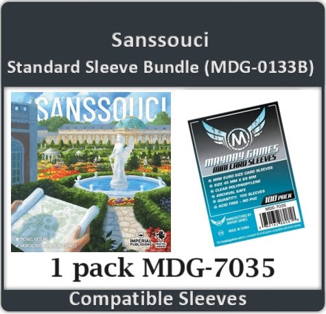 "Sanssouci" Compatible Card Sleeve Bundle - for just $2! 
