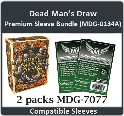 "Dead Man's Draw" Compatible Card Sleeve Bundle - for just $2.75! 