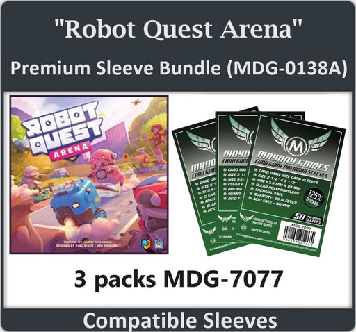 "Robot Quest Arena" Compatible Card Sleeve Bundle - for just $5.50! 
