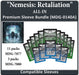 "Nemesis Retaliation" All In Gamefound Compatible Sleeve Bundle - for just $19.75! 