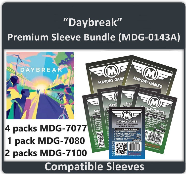 "Daybreak" Compatible Card Sleeve Bundle - for just $12.50! 