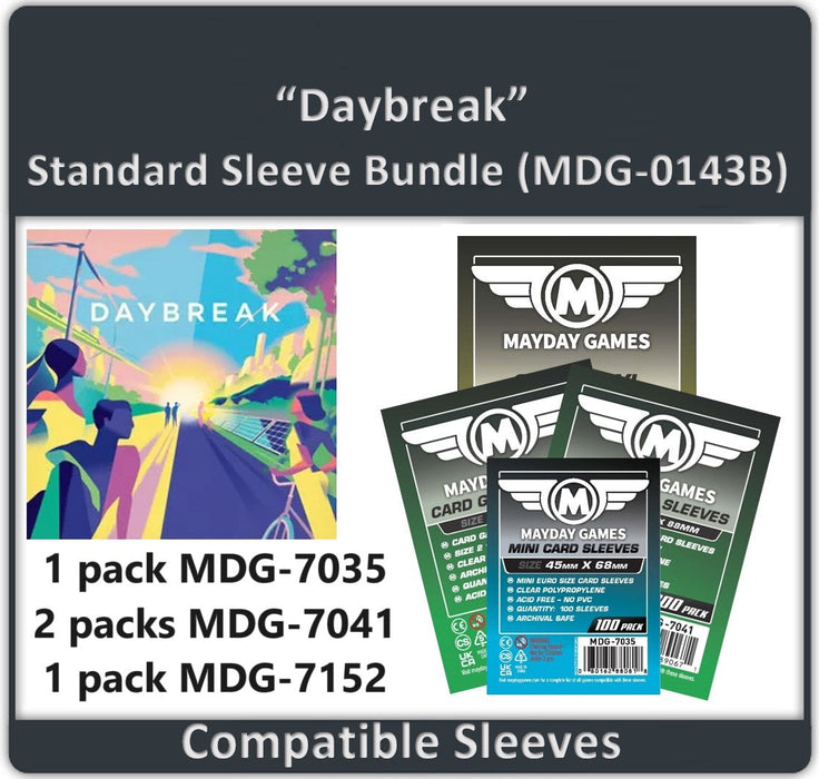 "Daybreak" Compatible Card Sleeve Bundle - for just $12.50! 