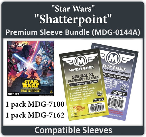 "Star Wars: Shatterpoint" Compatible Card Sleeve Bundle - for just $9! 