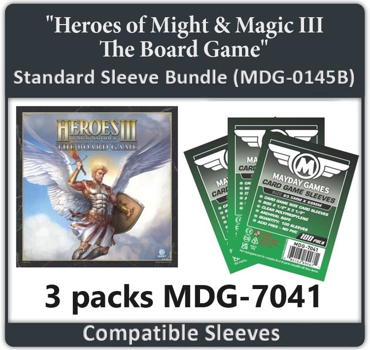 "Heroes of Might & Magic III: The Board Game" Compatible Card Sleeve Bundle - for just $8.25! 
