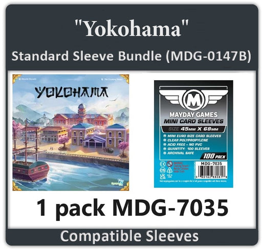 "Yokohama" Compatible Card Sleeve Bundle - for just $2! 