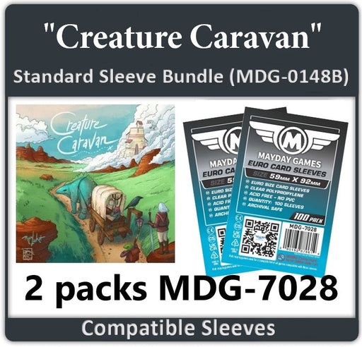 "Creature Caravan" Compatible Card Sleeve Bundle - for just $5.50! 