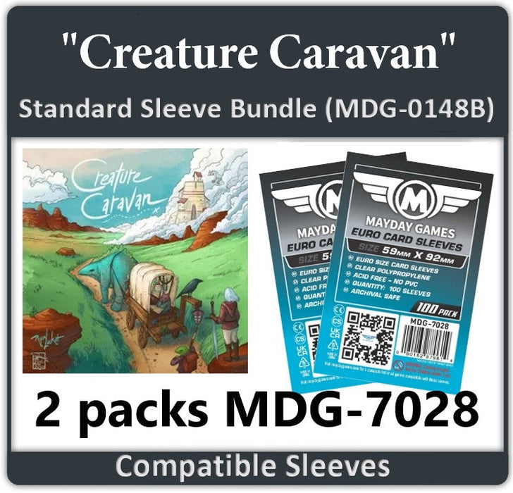 "Creature Caravan" Compatible Card Sleeve Bundle - for just $5.50! 