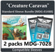 "Creature Caravan" Compatible Card Sleeve Bundle - for just $5.50! 