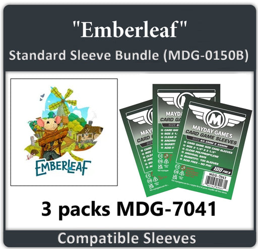"Emberleaf" Compatible Card Sleeve Bundle - for just $8.25! 