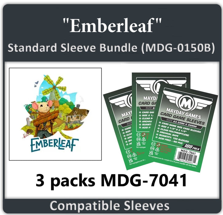 "Emberleaf" Compatible Card Sleeve Bundle - for just $8.25! 