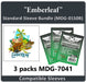 "Emberleaf" Compatible Card Sleeve Bundle - for just $8.25! 