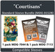 "Courtisans" Compatible Card Sleeve Bundle - for just $6.75! 