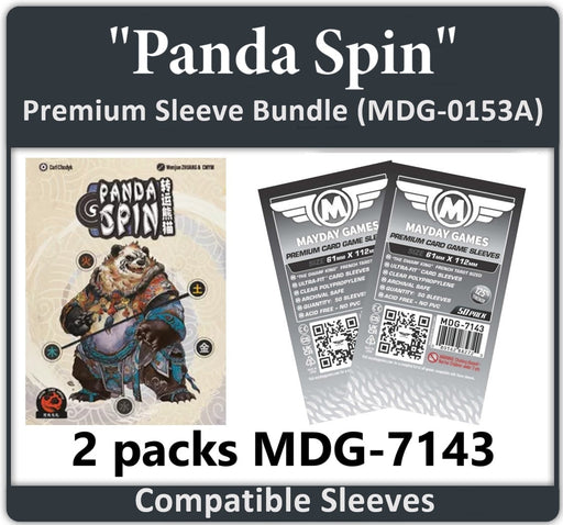 "Panda Spin" Compatible Card Sleeve Bundle - for just $4! 