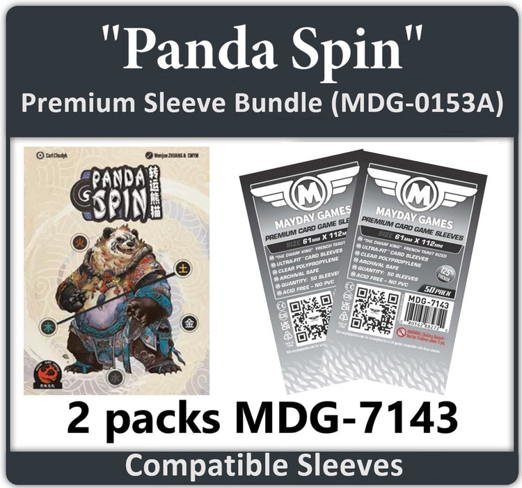 "Panda Spin" Compatible Card Sleeve Bundle - for just $4! 