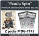 "Panda Spin" Compatible Card Sleeve Bundle - for just $4! 