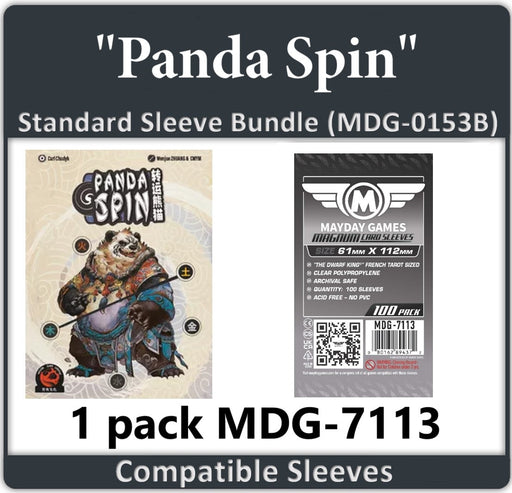 "Panda Spin" Compatible Card Sleeve Bundle - for just $4! 