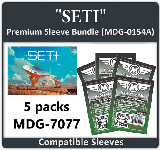 "SETI" Compatible Card Sleeve Bundle - for just $8.25! 