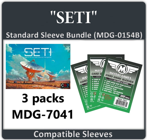 "SETI" Compatible Card Sleeve Bundle - for just $8.25! 