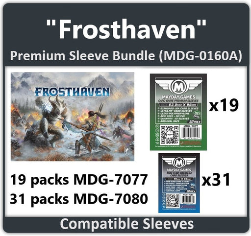 "Frosthaven" Compatible Card Sleeve Bundle - for just $59.50! 