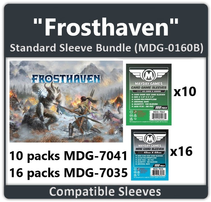 "Frosthaven" Compatible Card Sleeve Bundle - for just $59.50! 