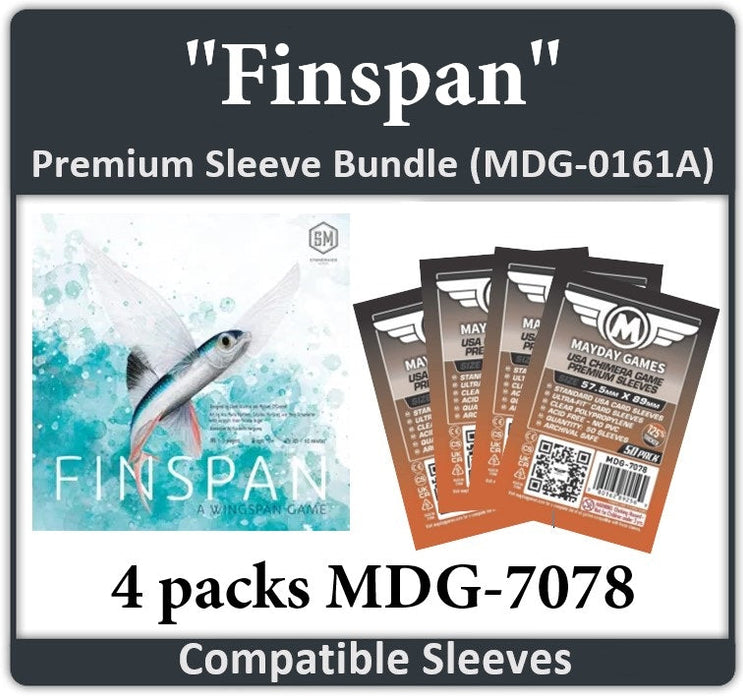 "Finspan" Compatible Card Sleeve Bundle - for just $5.50! 