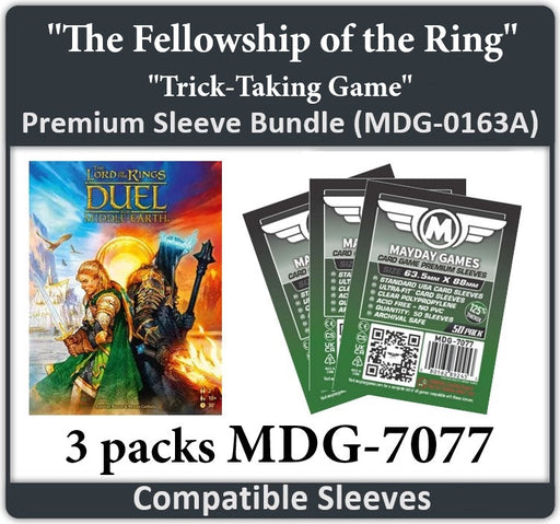 "The Fellowship of the Ring: Trick-Taking Game" Compatible Card Sleeve Bundle - for just $5.50! 