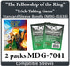 "The Fellowship of the Ring: Trick-Taking Game" Compatible Card Sleeve Bundle - for just $5.50! 