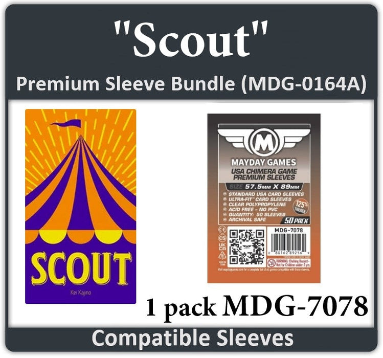"Scout" Compatible Card Sleeve Bundle - for just $2.75! 