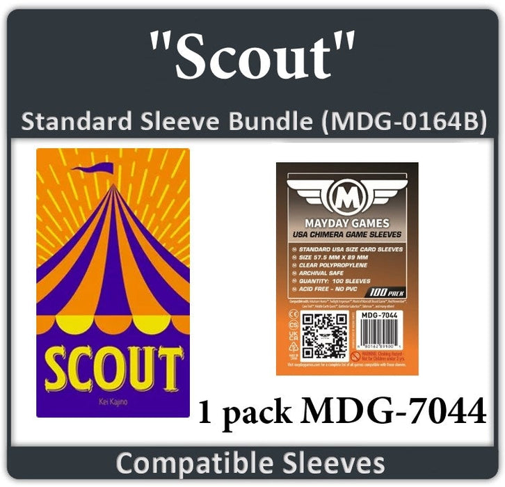 "Scout" Compatible Card Sleeve Bundle - for just $2.75! 