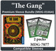 "The Gang" Compatible Card Sleeve Bundle - for just $2.75! 