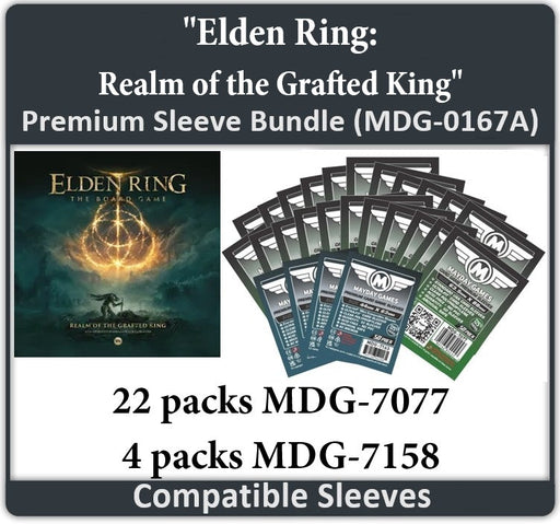 "Elden Ring: Realm of the Grafted King" Compatible Card Sleeve Bundle - for just $34.25! 