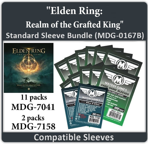 "Elden Ring: Realm of the Grafted King" Compatible Card Sleeve Bundle - for just $34.25! 
