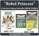 "Rebel Princess Deluxe Edition" Compatible Card Sleeve Bundle - for just $7.75! 
