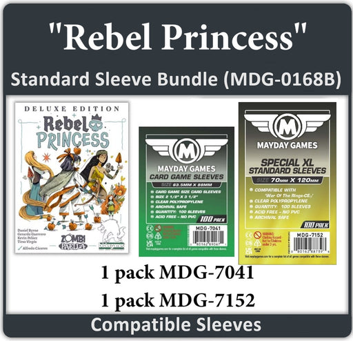 "Rebel Princess Deluxe Edition" Compatible Card Sleeve Bundle - for just $7.75! 