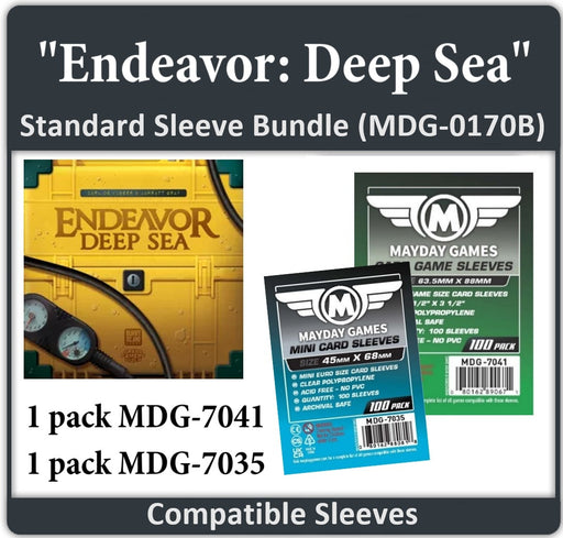 "Endeavor: Deep Sea" Compatible Card Sleeve Bundle - for just $4.75! 