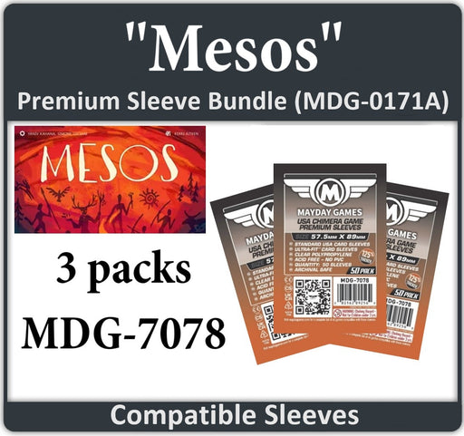 "Mesos" Compatible Card Sleeve Bundle - for just $5.50! 
