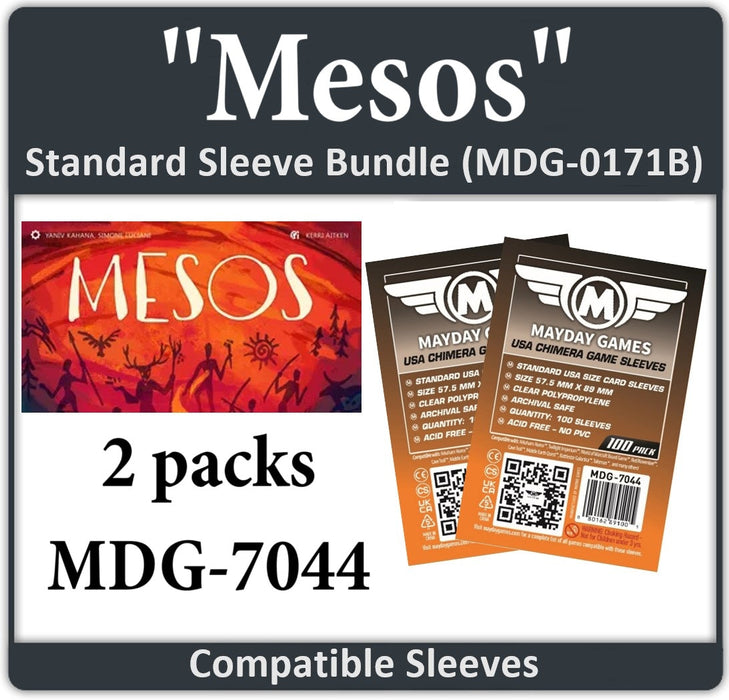 "Mesos" Compatible Card Sleeve Bundle - for just $5.50! 